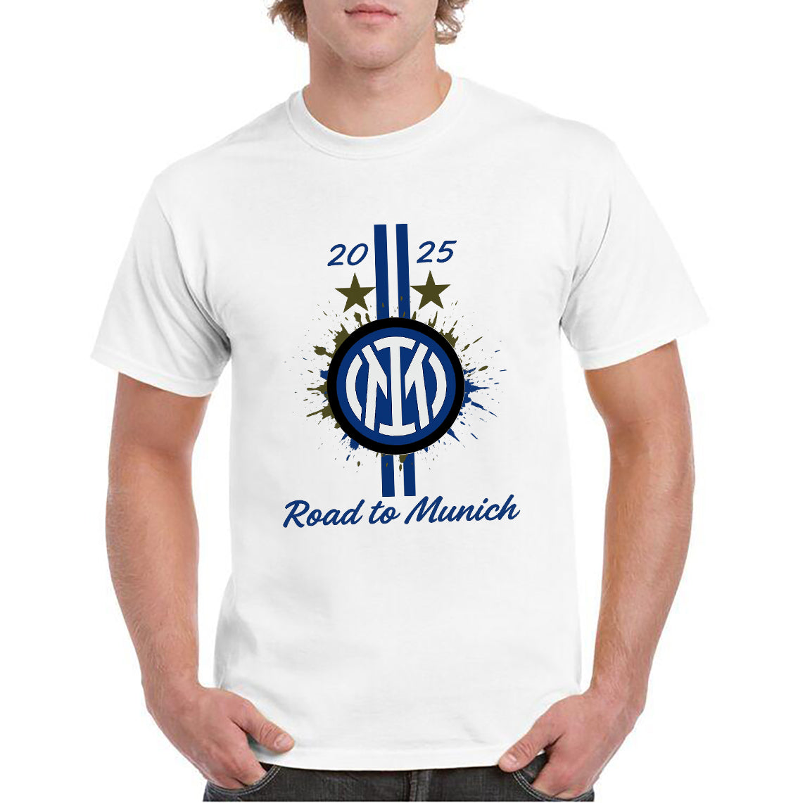 Maglietta finale Champions League Inter - Psg Road to Monaco
