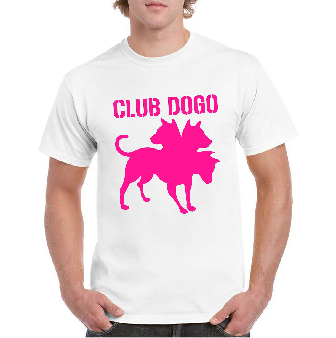 Maglietta dei Club Dogo Rosa Fluo
