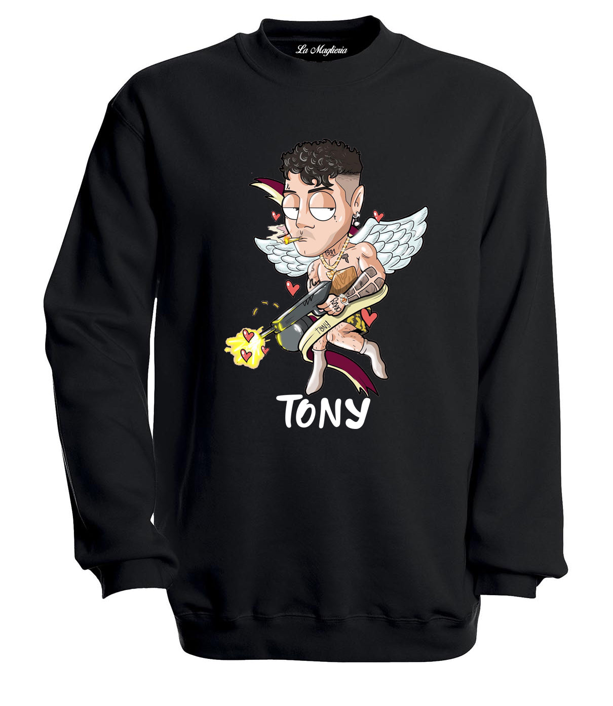 Felpa di Tony Effe
