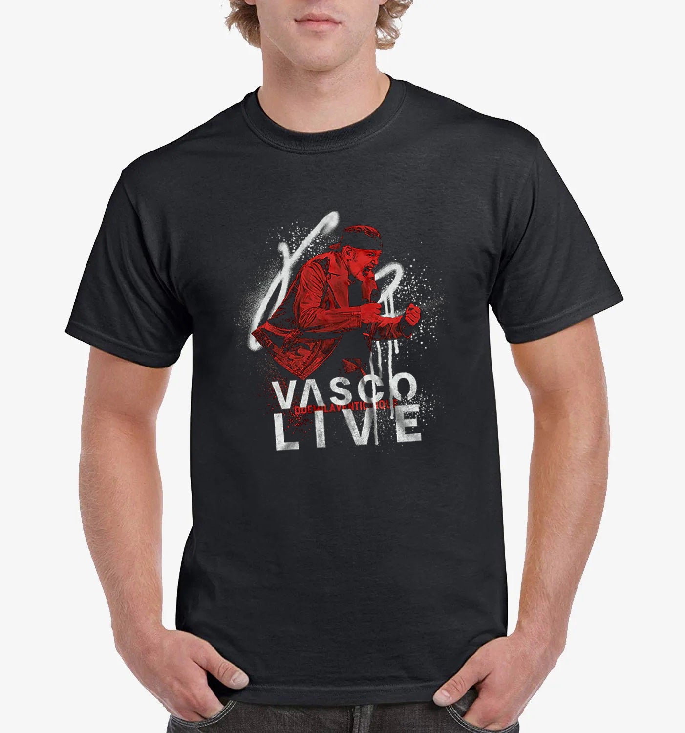 Maglietta VASCO LIVE 2025 - Tour Vasco Rossi