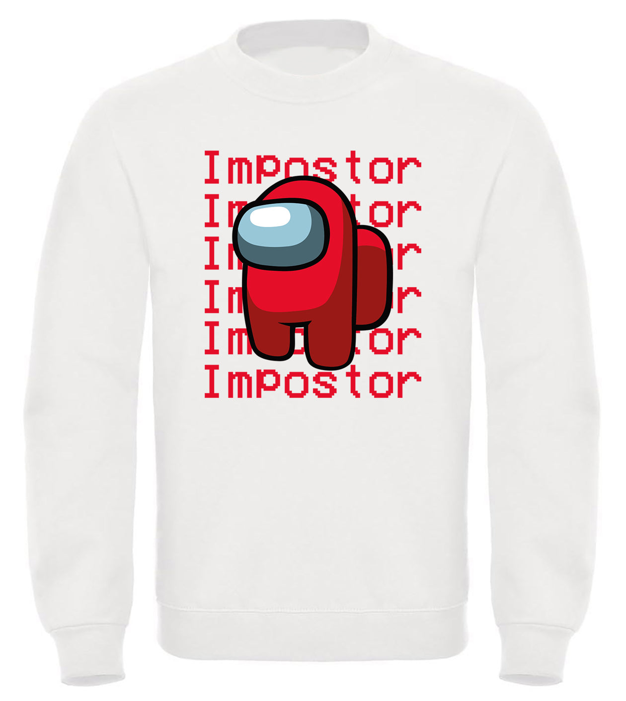 Felpa Impostor di Among Us