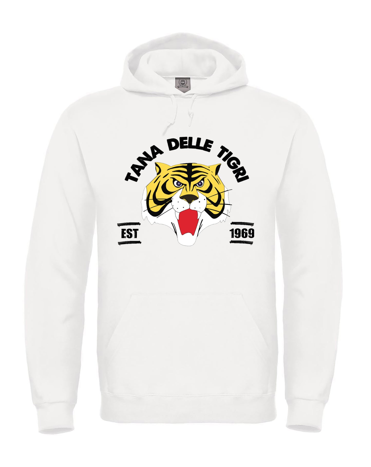 Felpa Uomo Tigre - Tana delle Tigri Est. 1969