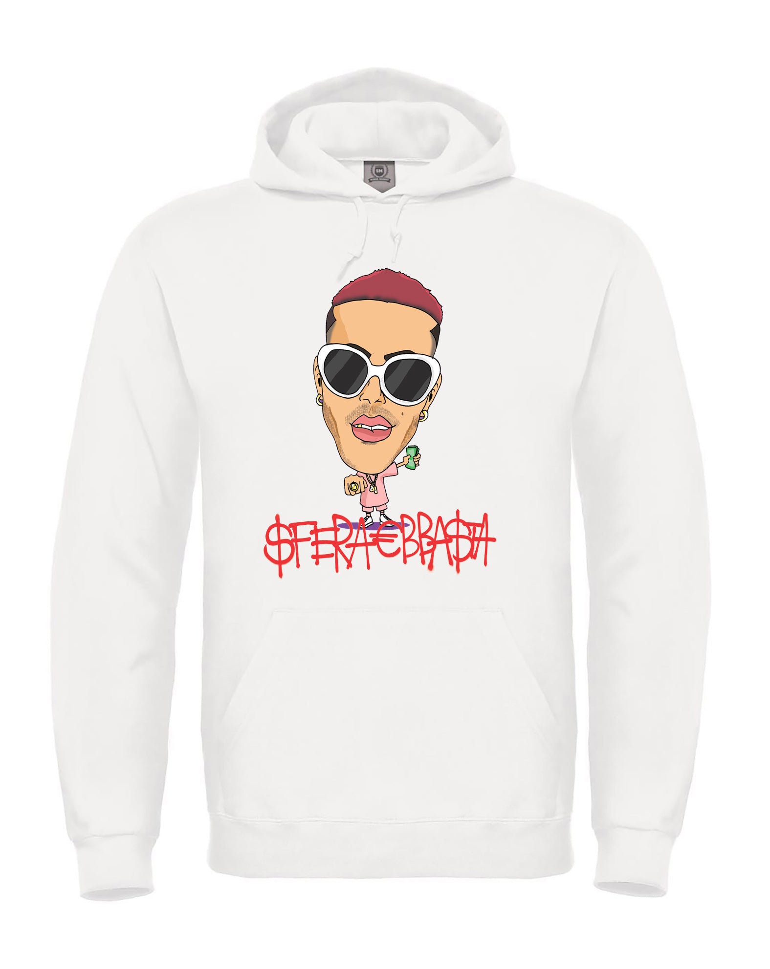 Felpa Magliette Sfera Ebbasta Felpa Fumetto Di Sfera Ebbasta BHMG