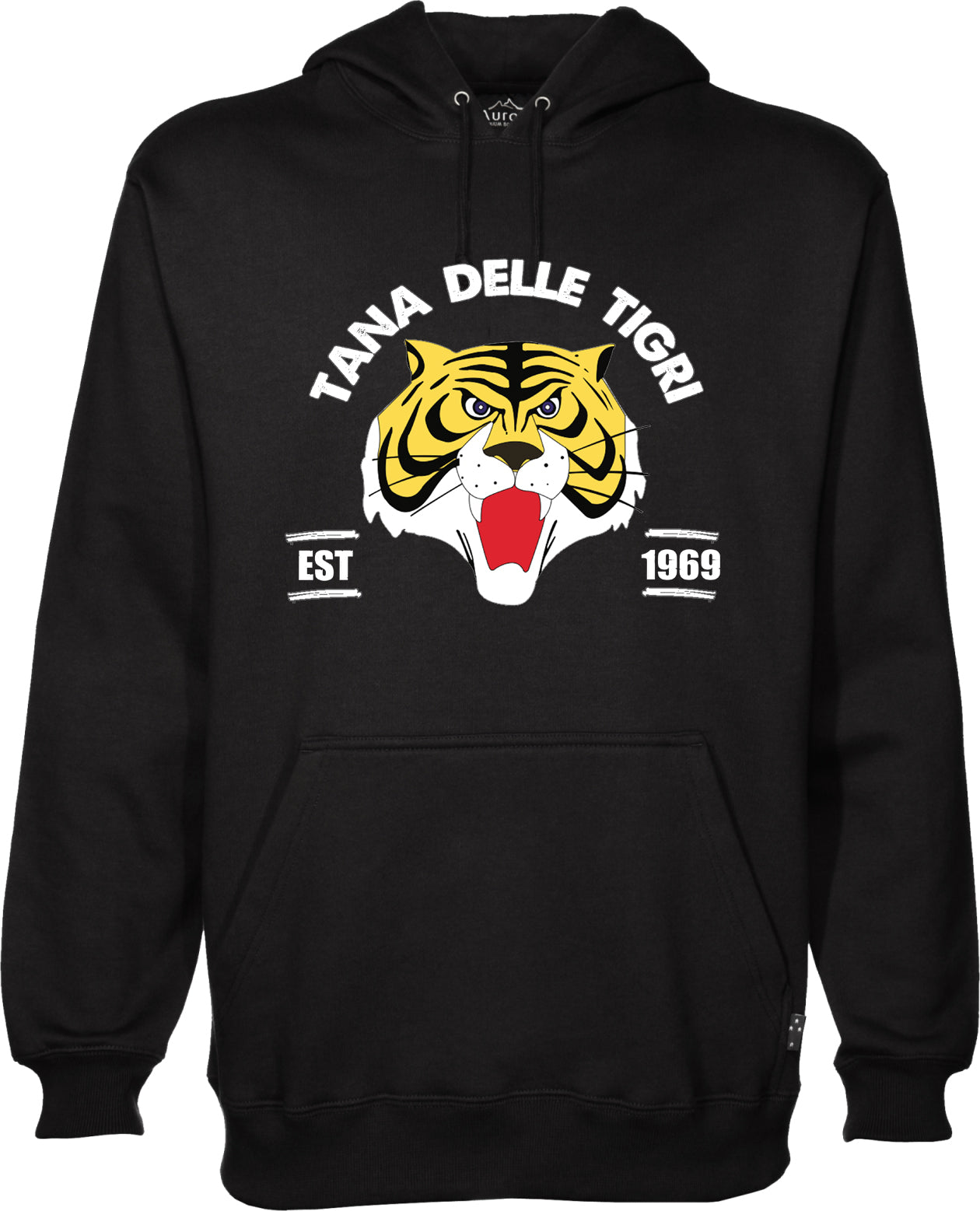 Felpa Uomo Tigre - Tana delle Tigri Est. 1969