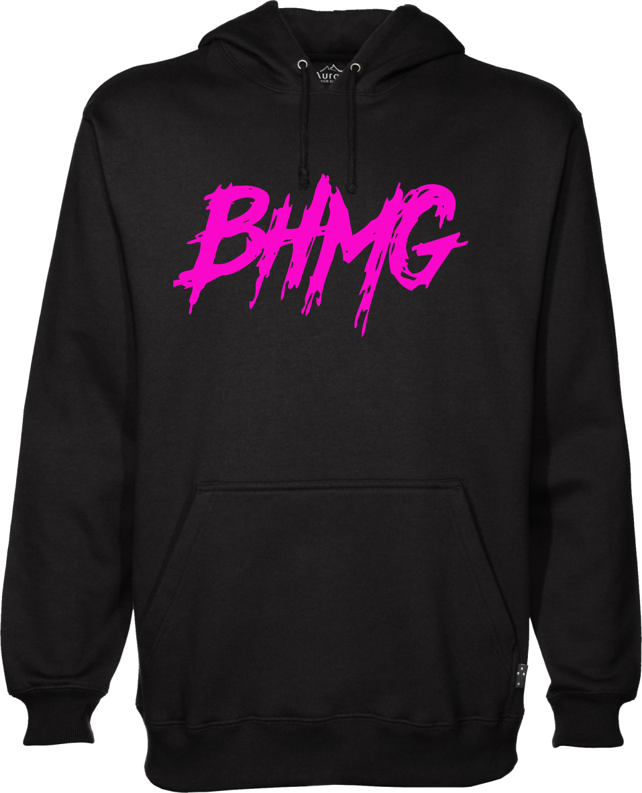 Felpa di Sfera Ebbasta BHMG Rosa Fluo