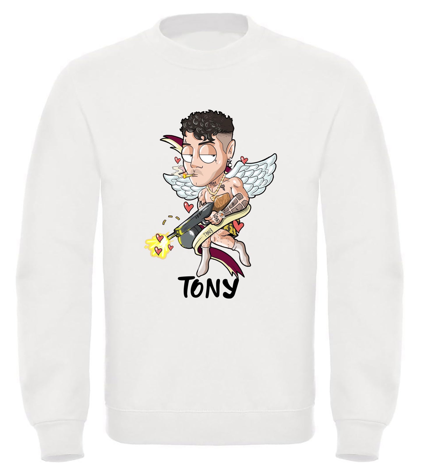 Felpa di Tony Effe