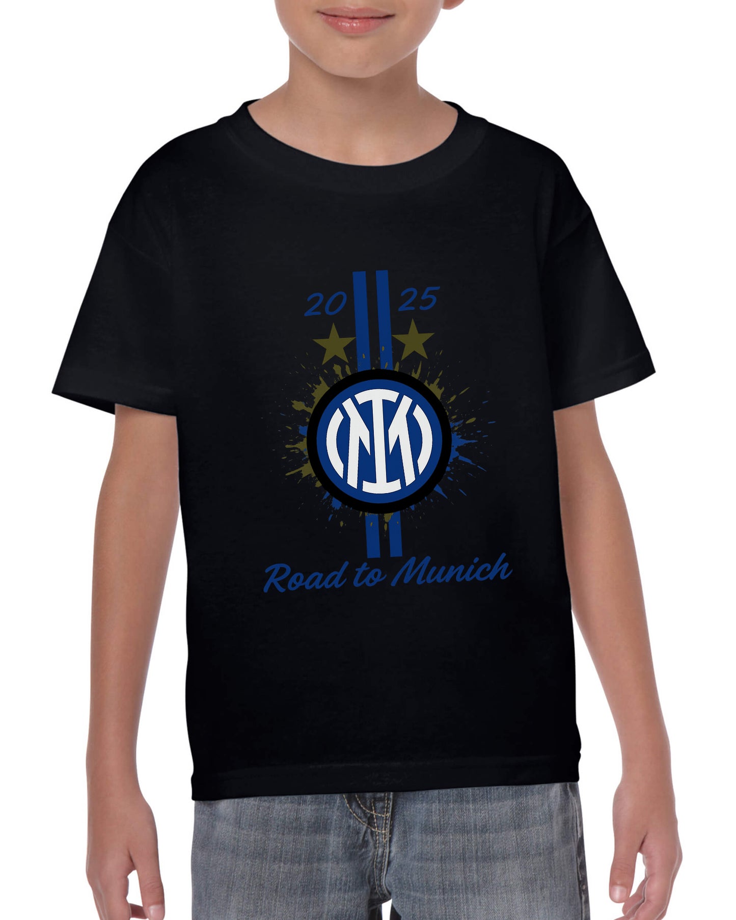 Maglietta finale Champions League Inter - Psg Road to Monaco