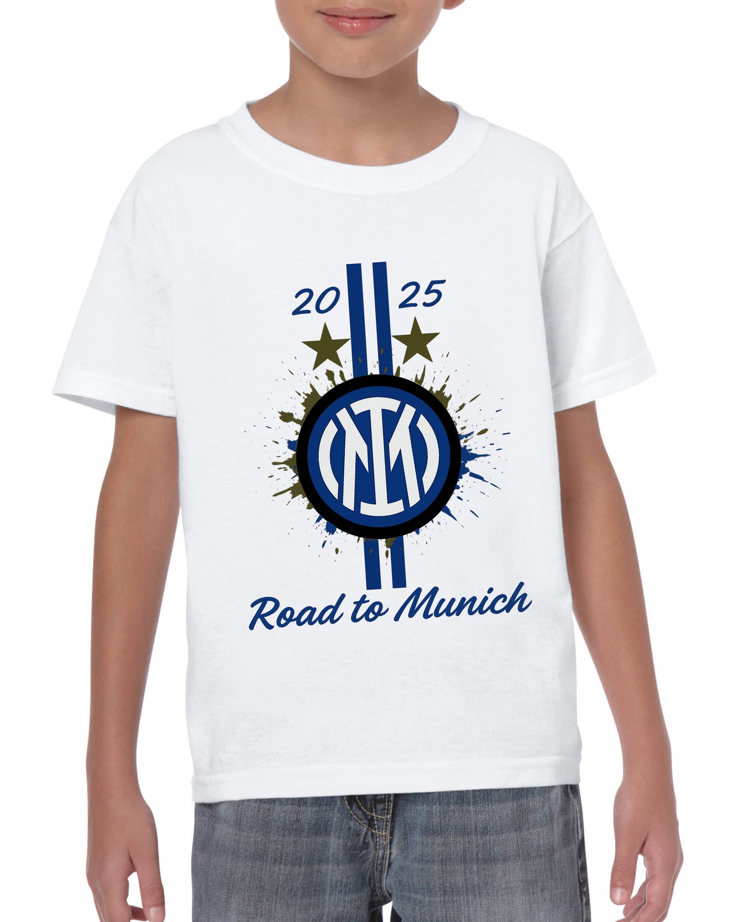 Maglietta finale Champions League Inter - Psg Road to Monaco