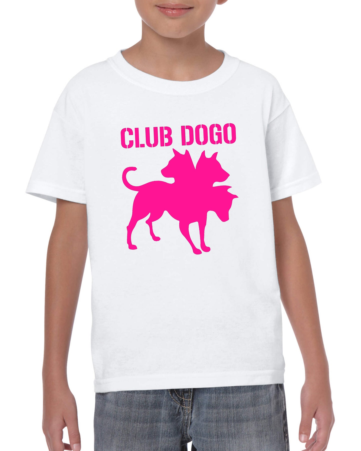 Maglietta dei Club Dogo Rosa Fluo