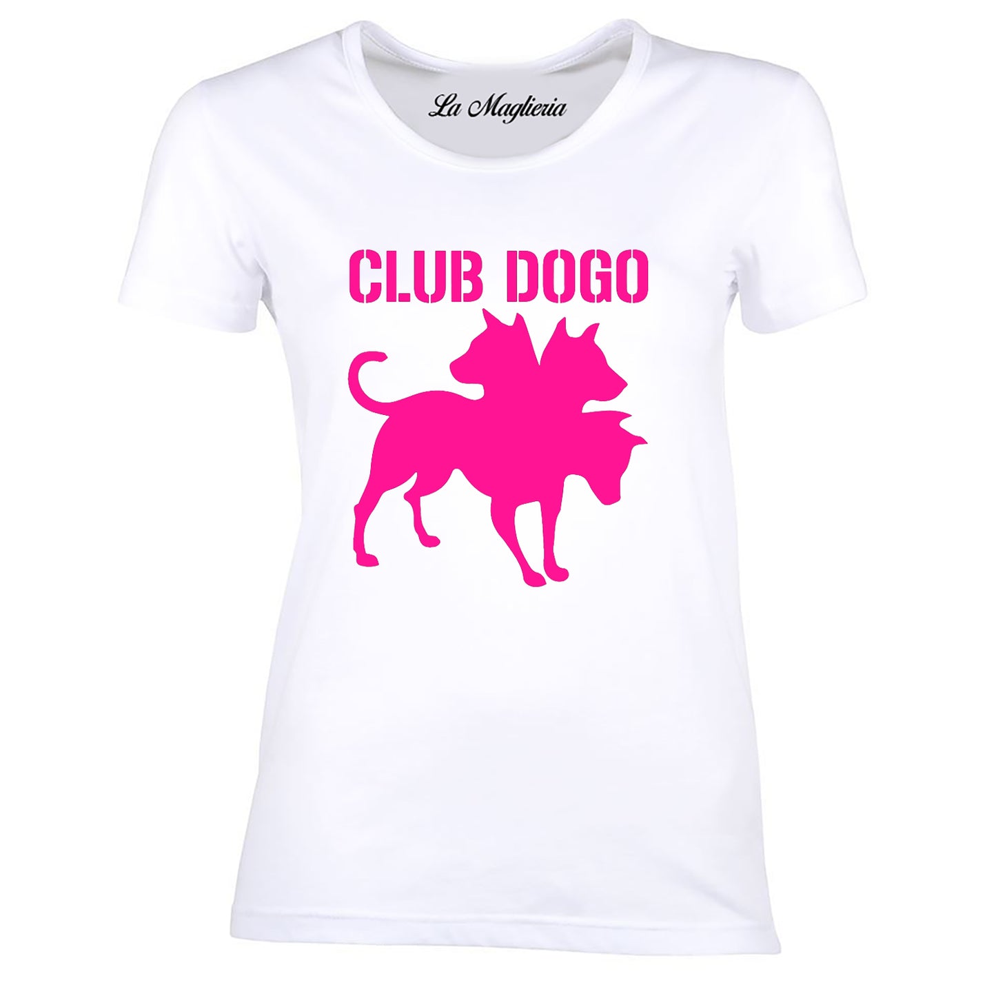 Maglietta dei Club Dogo Rosa Fluo