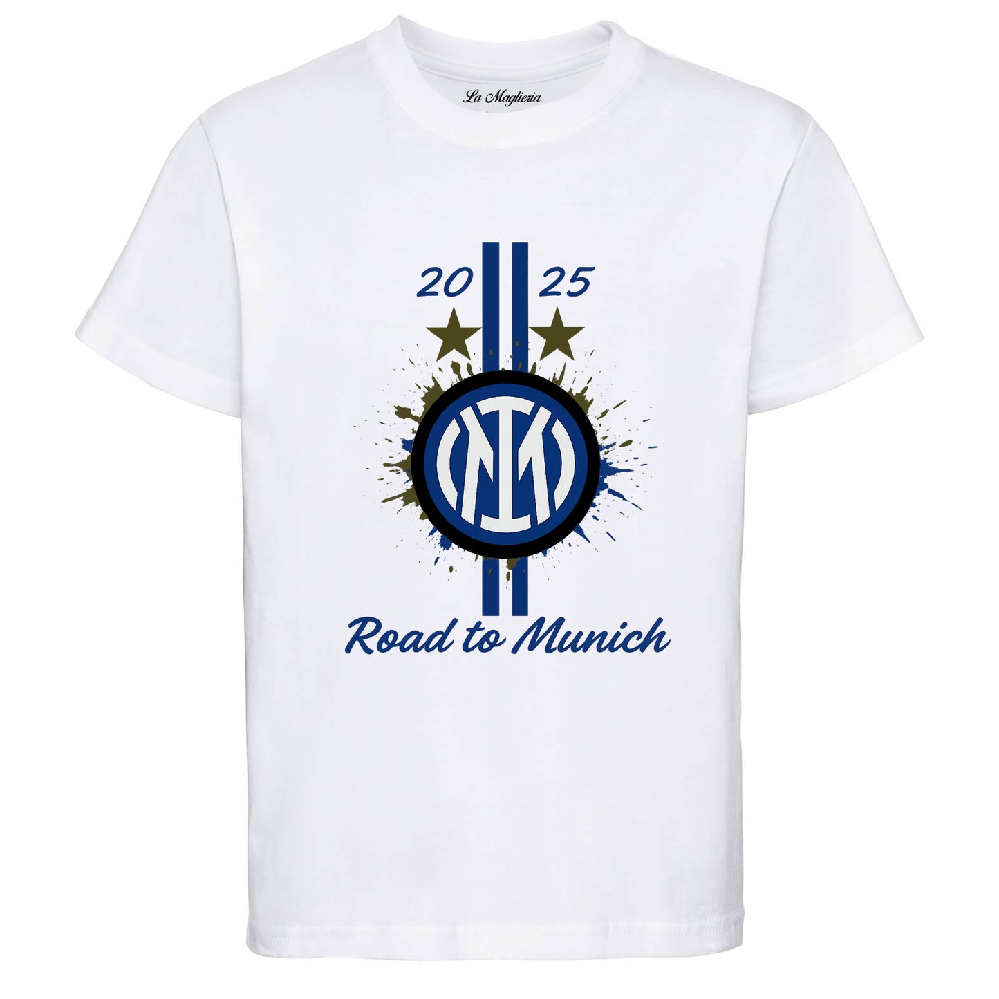 Maglietta finale Champions League Inter - Psg Road to Monaco