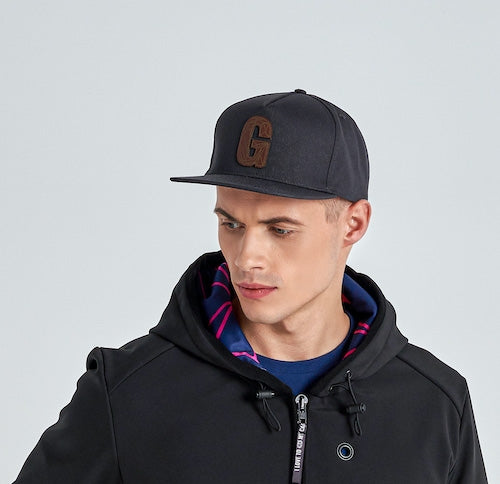 Cappello Snapback di Ultimo (stampa gialla)