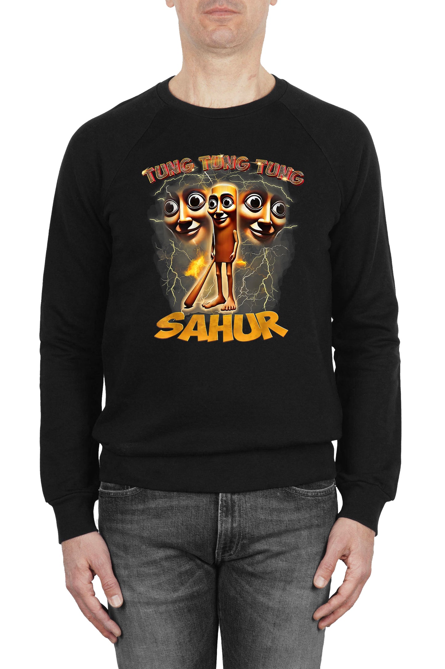 Felpa dei Brain Rot - Tung Tung Sahur