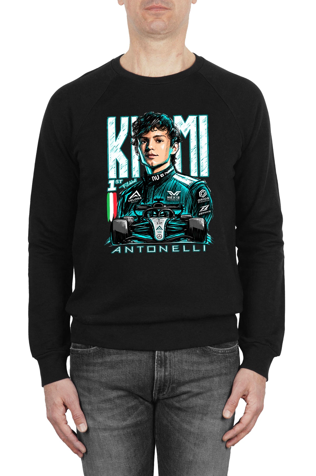 Felpa di Kimi Antonelli AKA 12 v.2