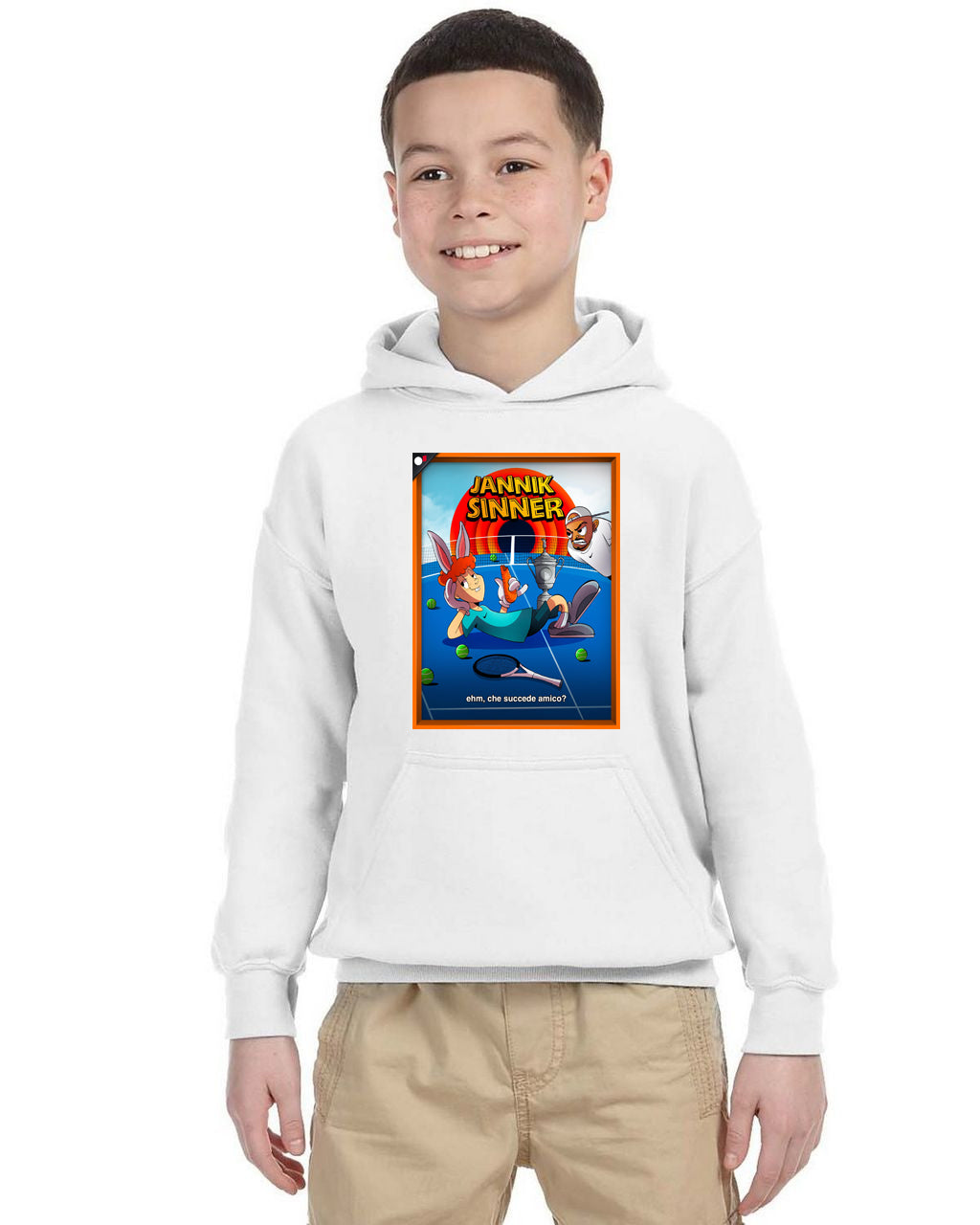 Felpa celebrativa di Jannik - Vincitore Us Open v2