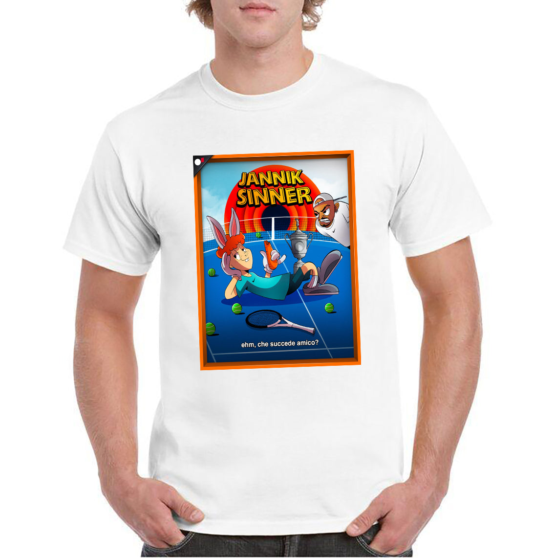 Maglietta celebrativa di Jannik - Vincitore Us Open v2