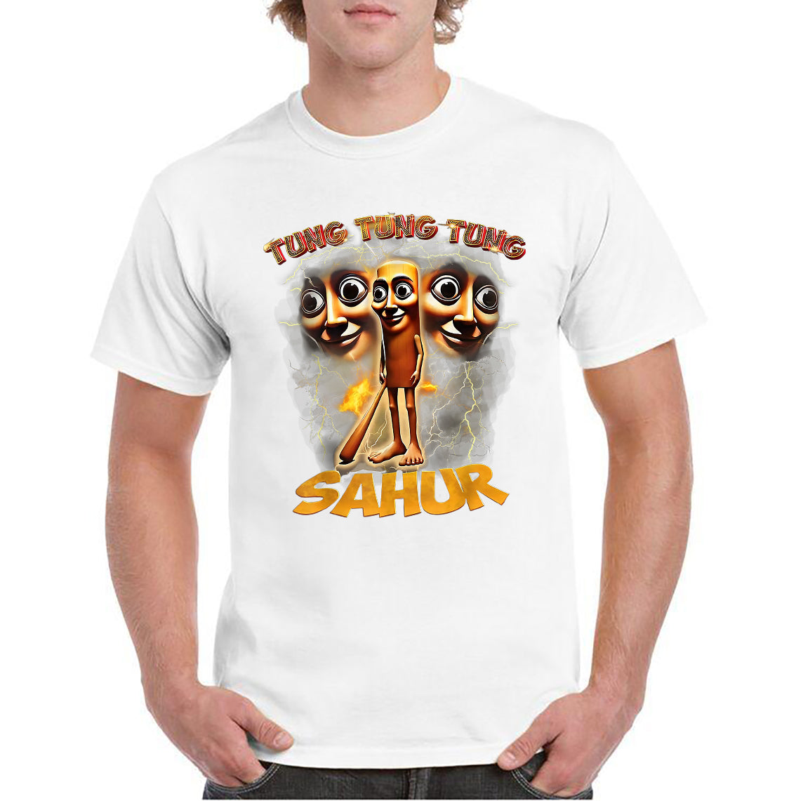 Maglietta dei Brain Rot - Tung Tung Sahur