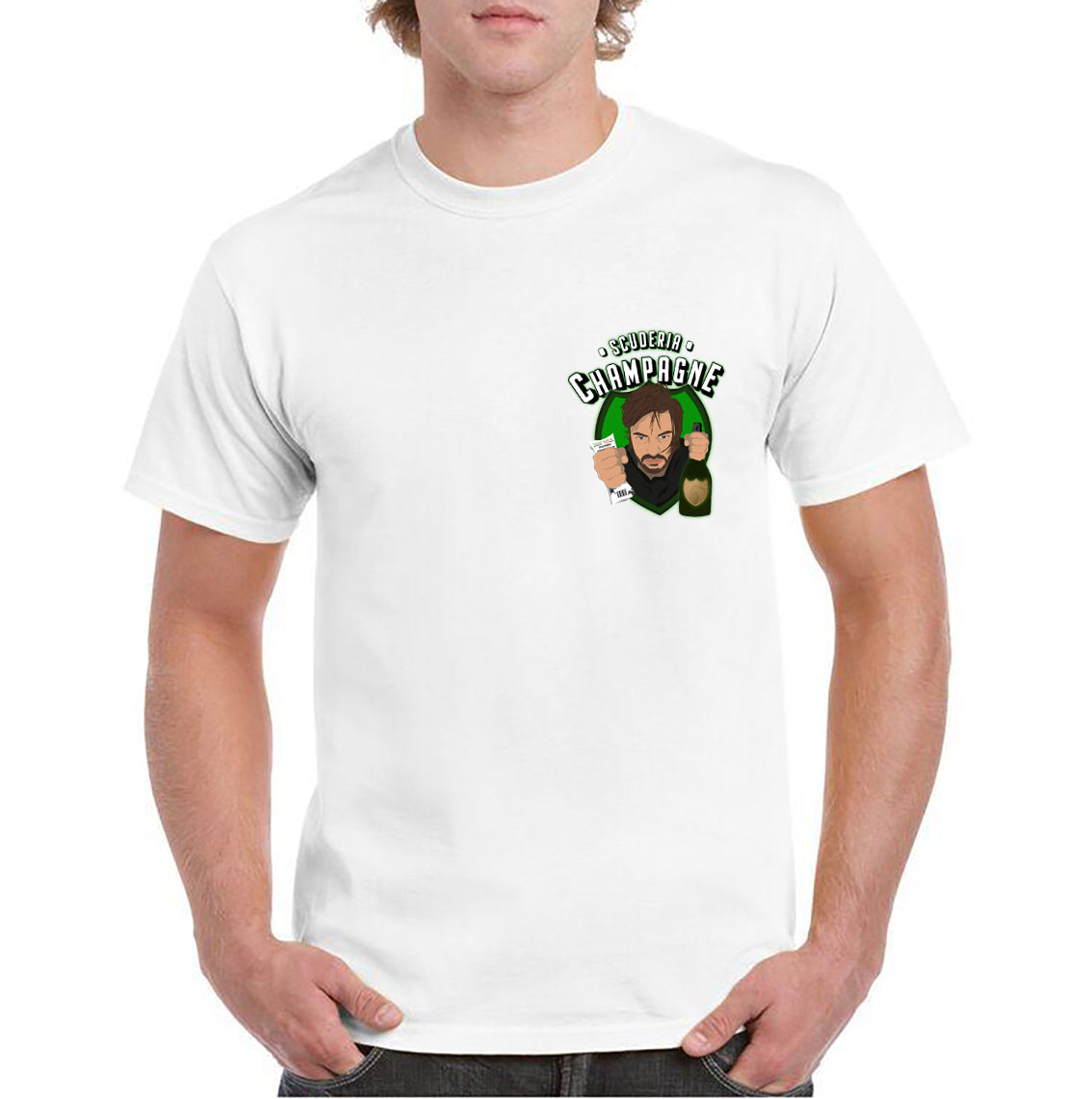 Maglietta Scuderia Champagne - Filippo Champagne e Nevio Lo Stirato v2