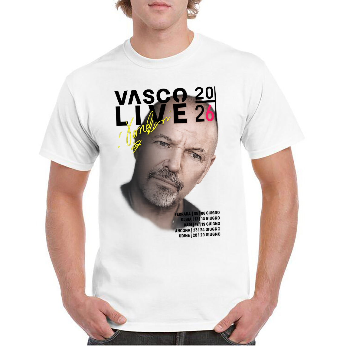 Maglietta VASCO LIVE Tour 2026