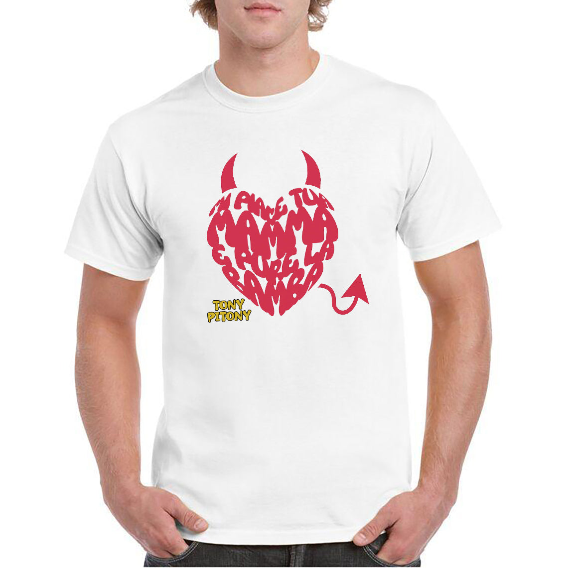 Maglietta Tony Pitony v.3 - Mi piace tua mamma e pure la bamba