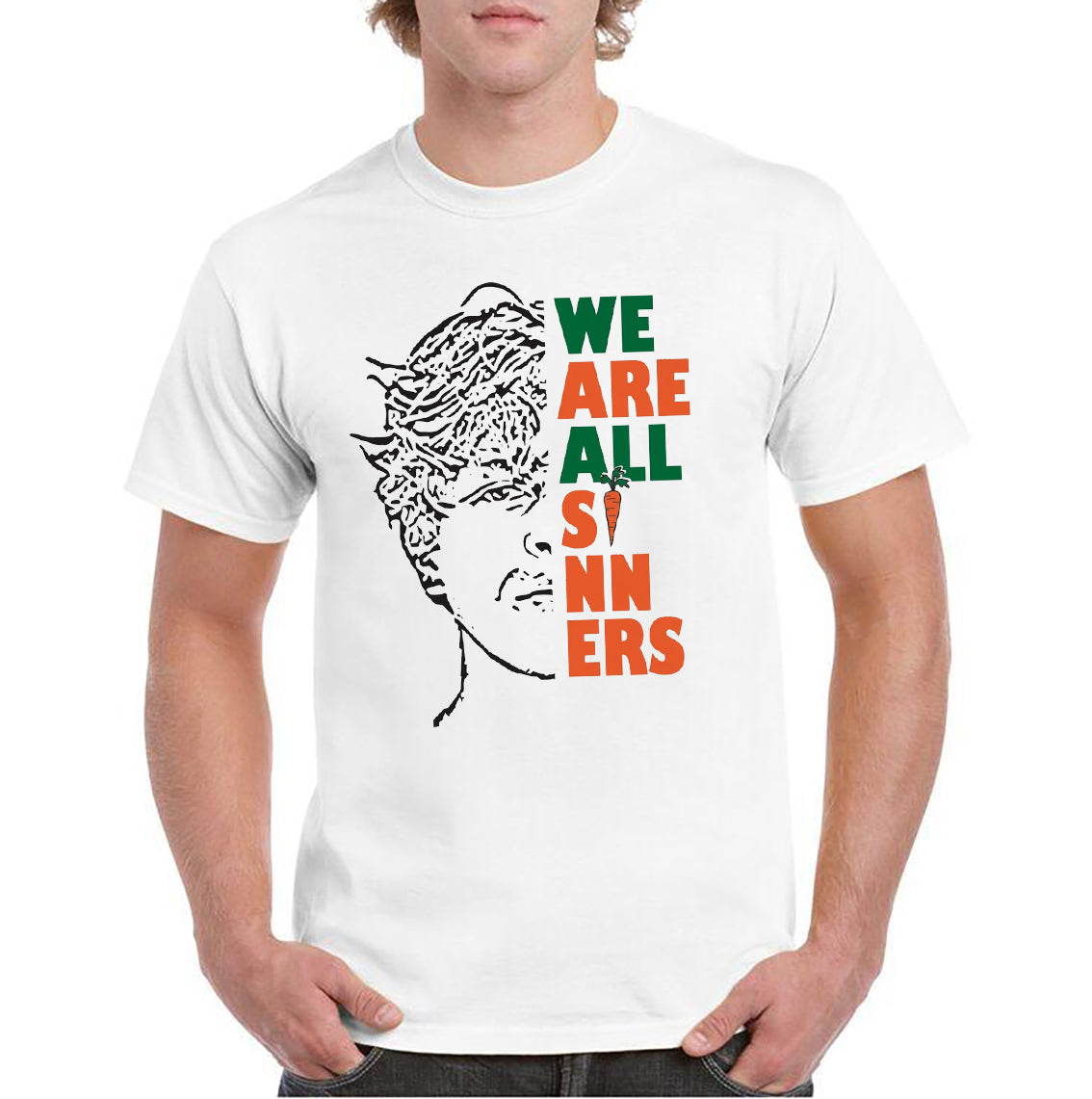 Maglietta di Jannik - We Are All Sinners!