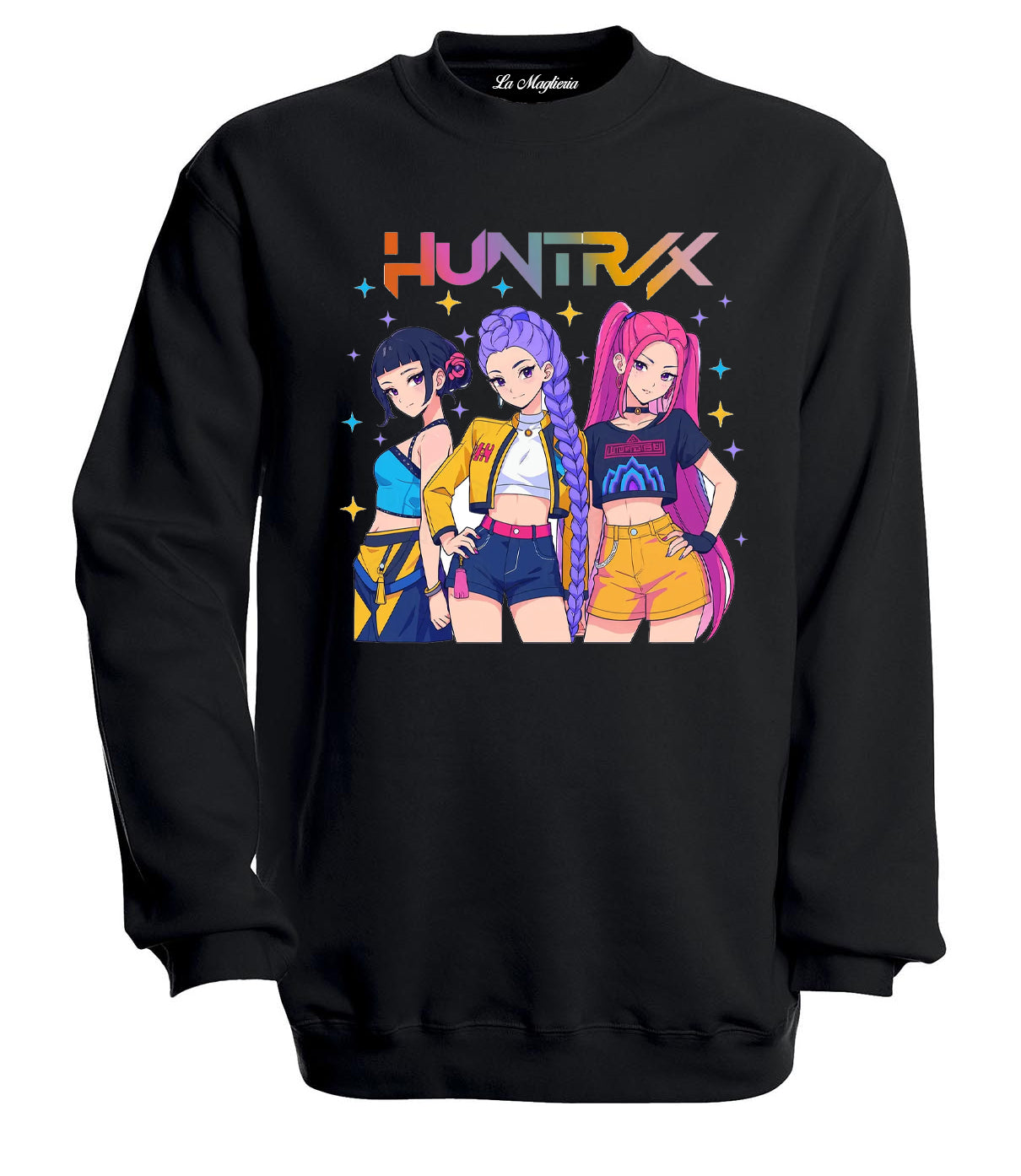 Felpa delle Huntrix - Mira, Zoey e Rumi