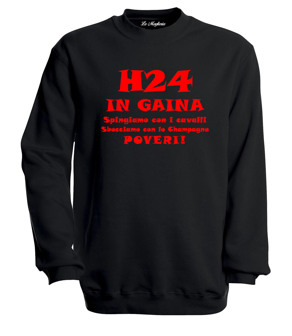 Felpa di Filippo Champagne e Nevio Lo Stirato - H24 IN GAINA