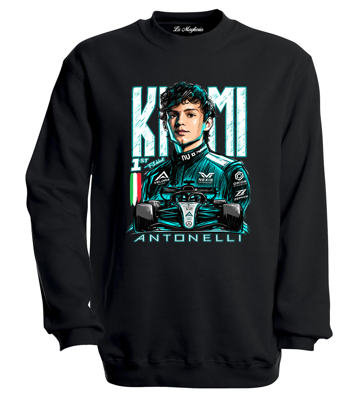 Felpa di Kimi Antonelli AKA 12 v.2
