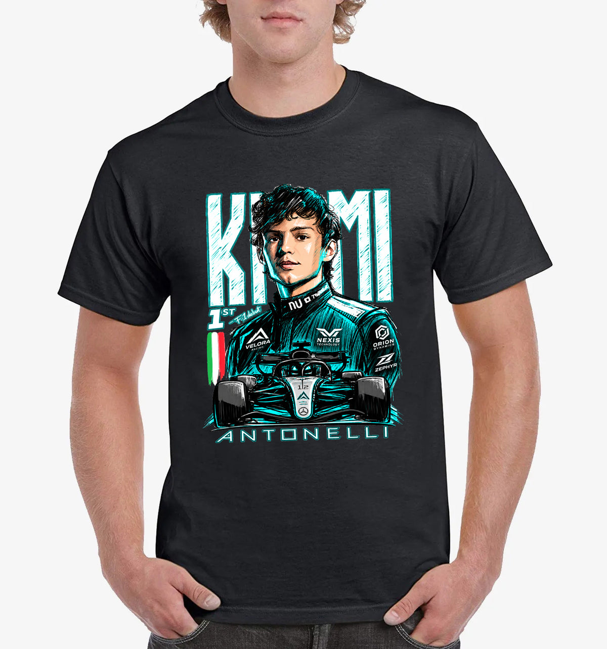 Maglietta di Kimi Antonelli AKA 12 v.2