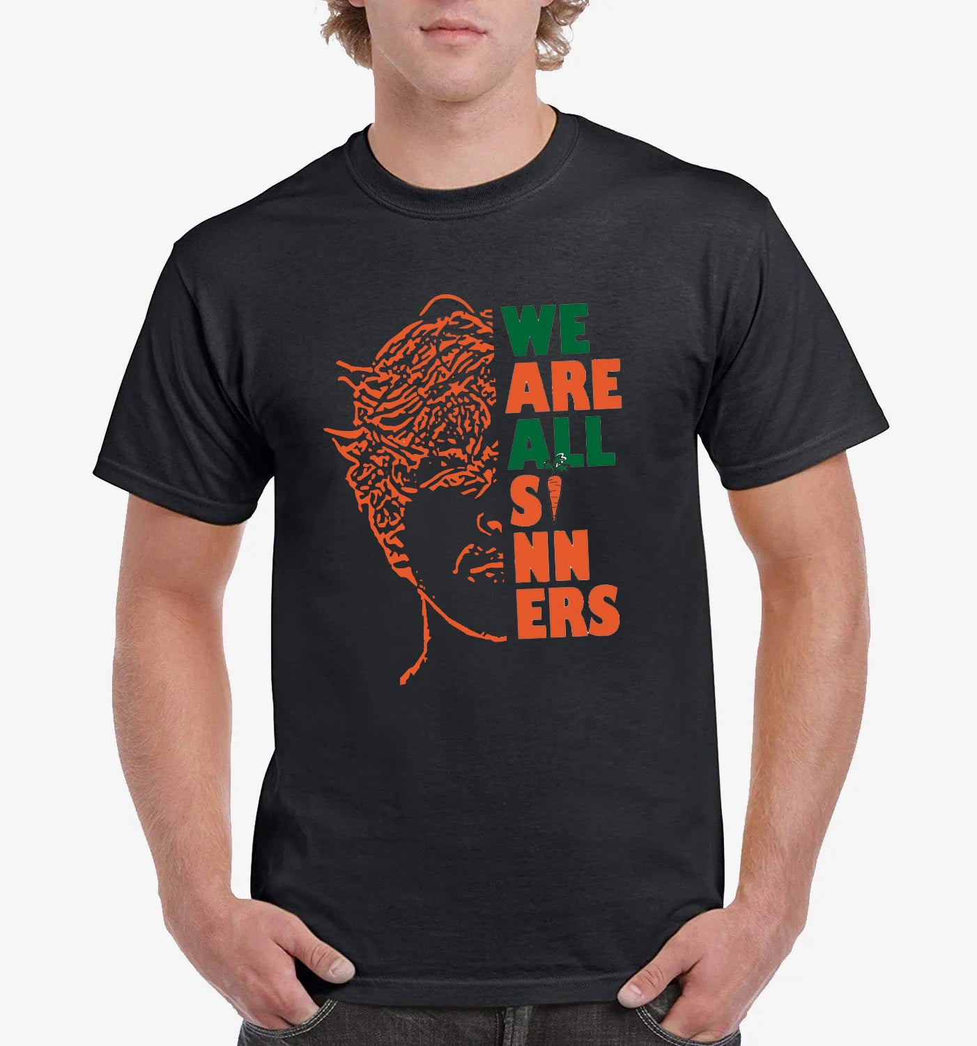 Maglietta di Jannik - We Are All Sinners!