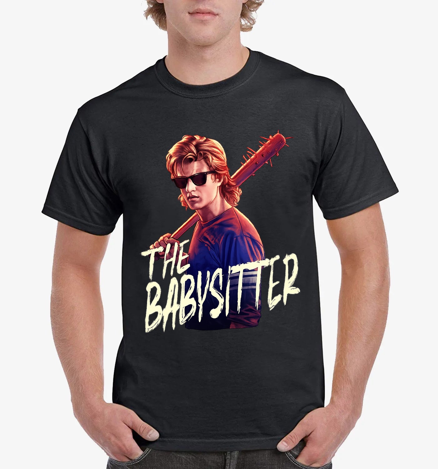 Maglietta di Steve Harrington The Baby Sitter Stranger Things