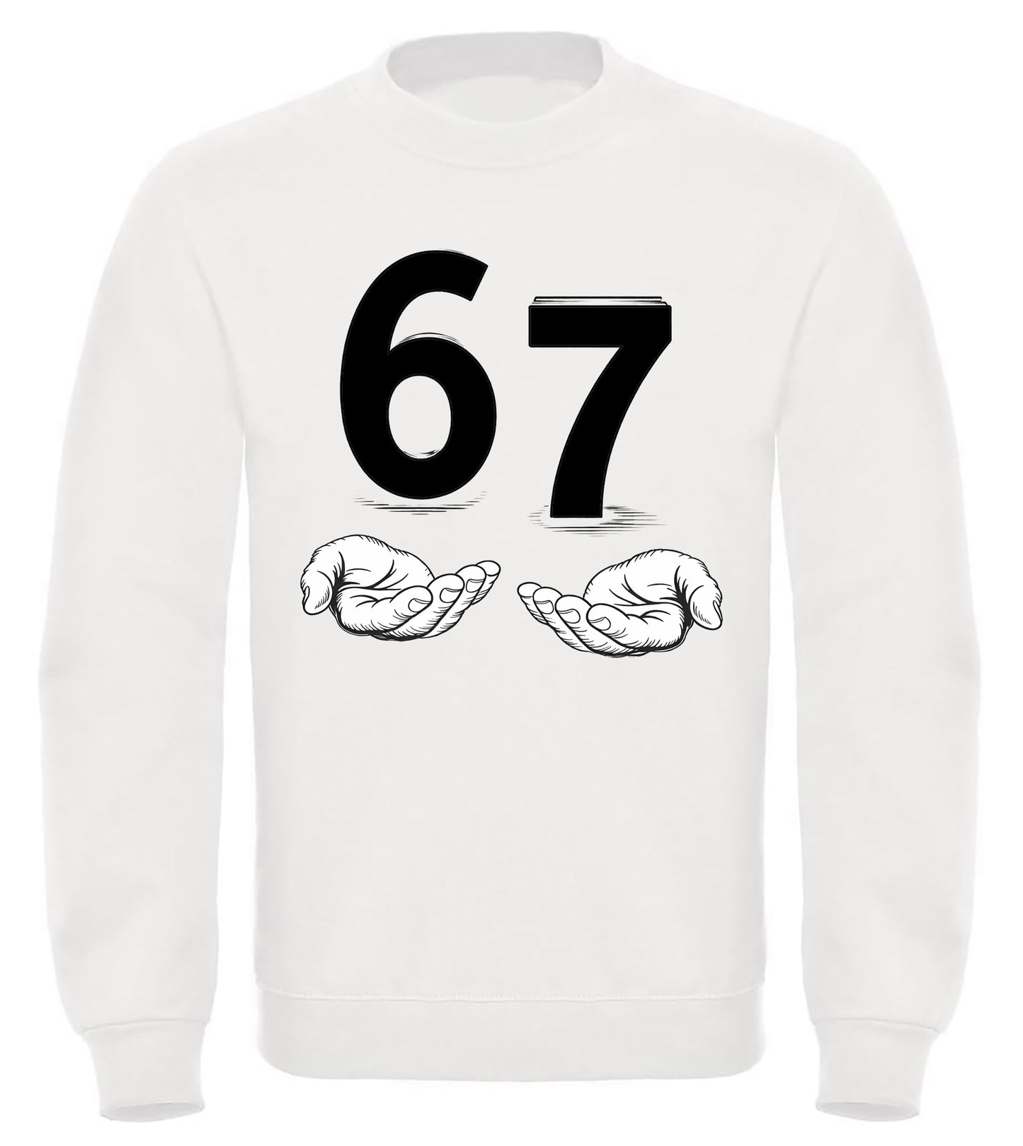 Felpa 6-7 Meme Six Seven bambini