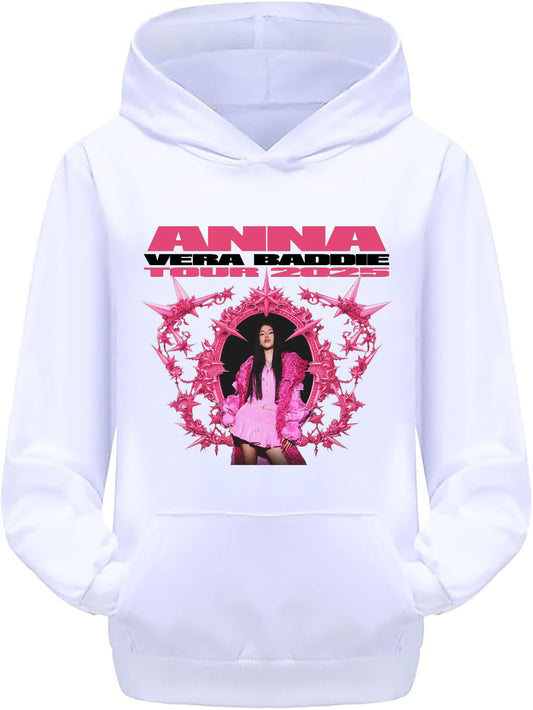 Felpa di Anna Pepe "Vera Baddie" Tour 2025