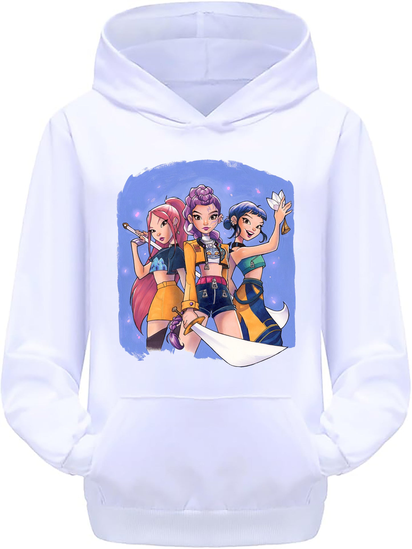 Felpa delle Huntrix - Mira, Zoey e Rumi v.6