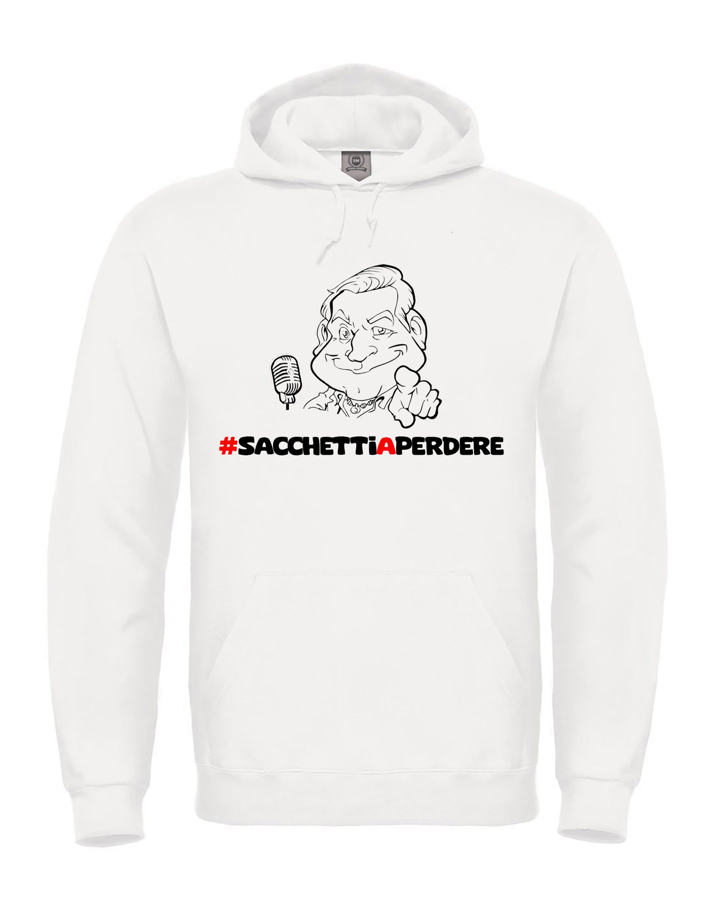 Felpa di Enzo Spatalino "Sacchetti a Perdere"