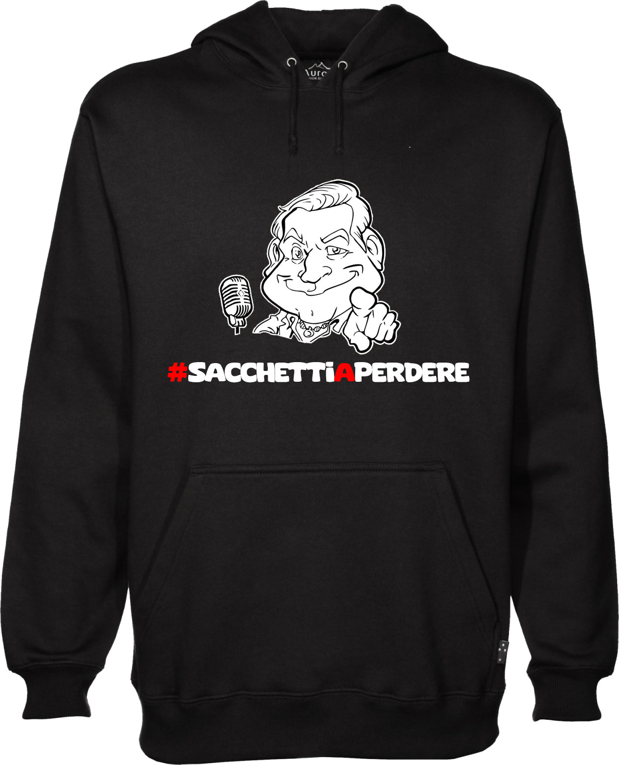 Felpa di Enzo Spatalino "Sacchetti a Perdere"