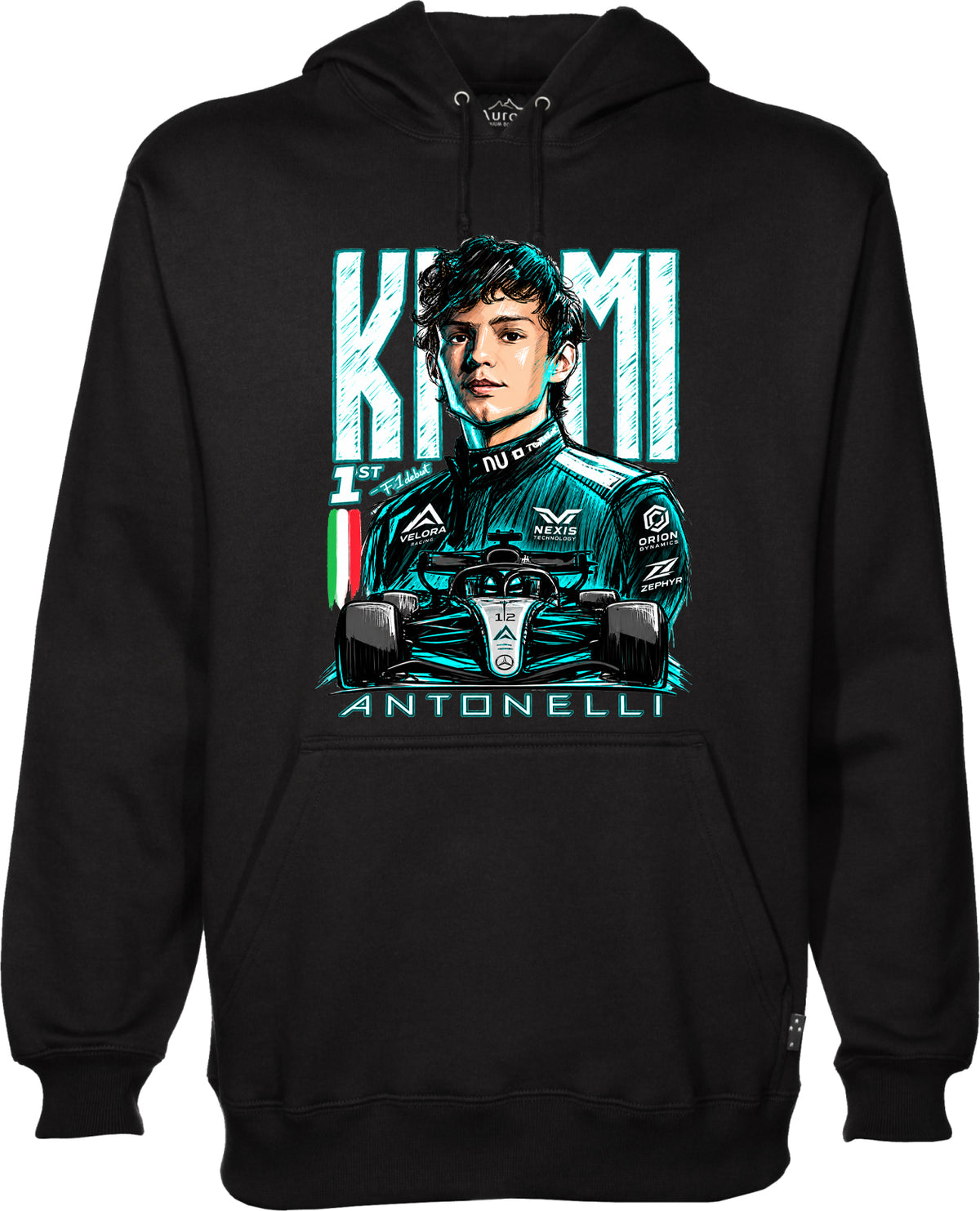 Felpa di Kimi Antonelli AKA 12 v.2