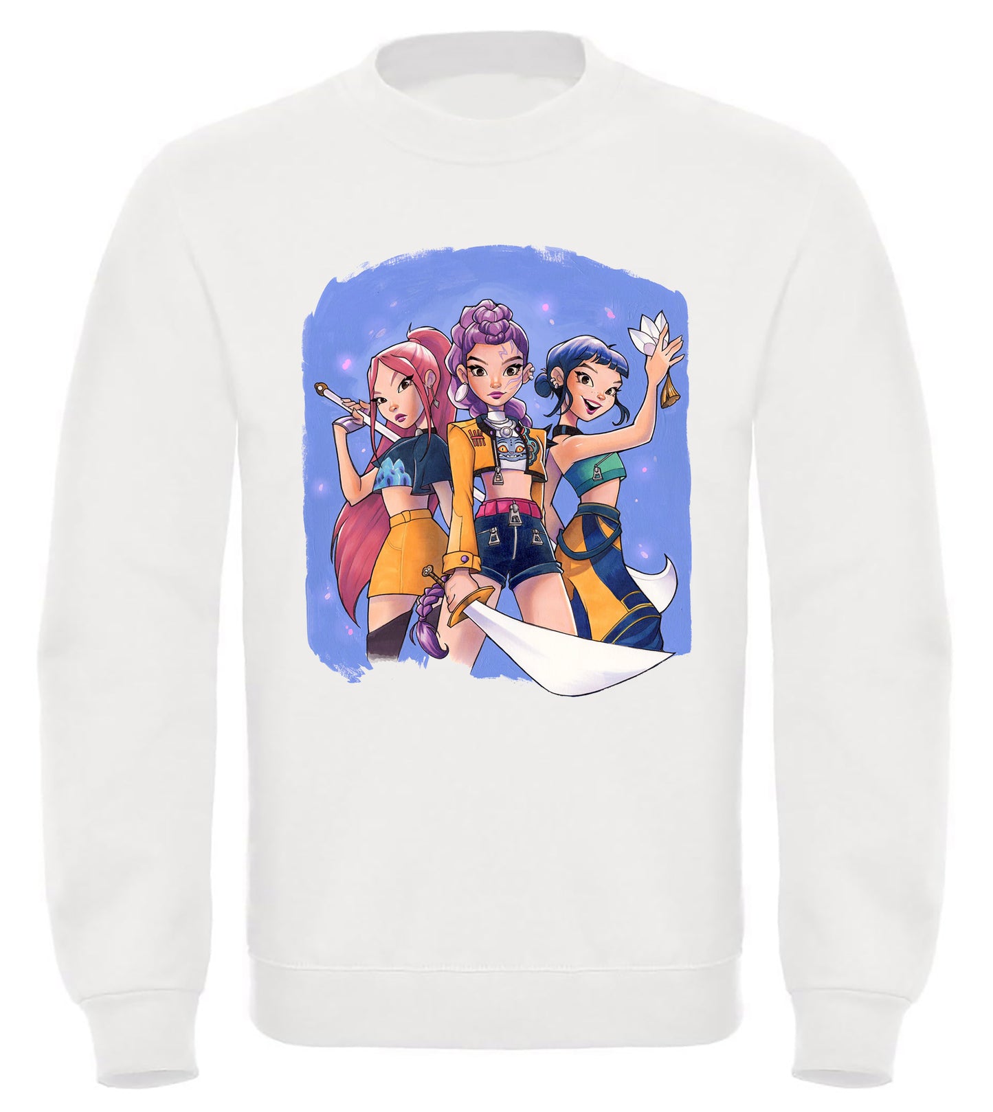 Felpa delle Huntrix - Mira, Zoey e Rumi v.6