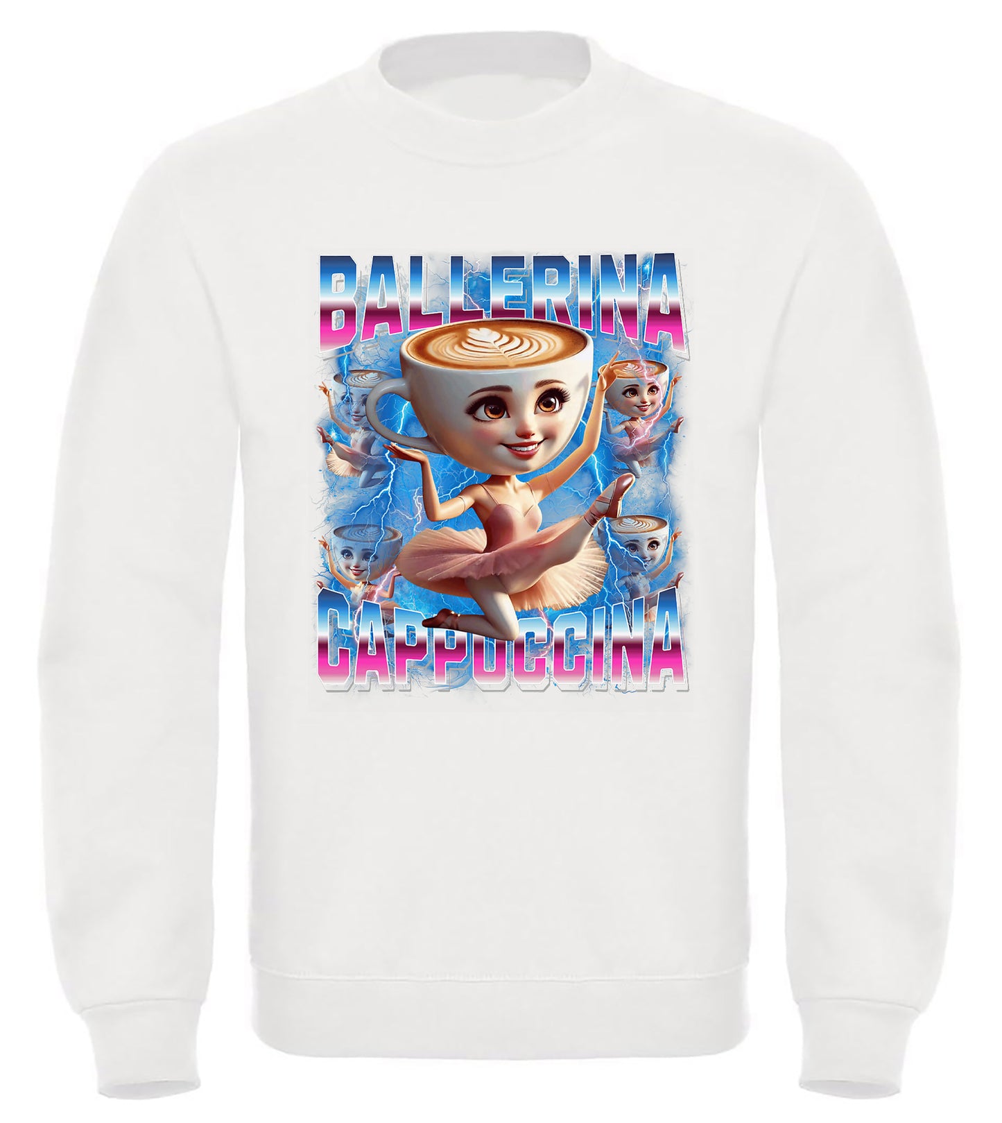 Felpa dei Brain Rot - Ballerina Cappuccina