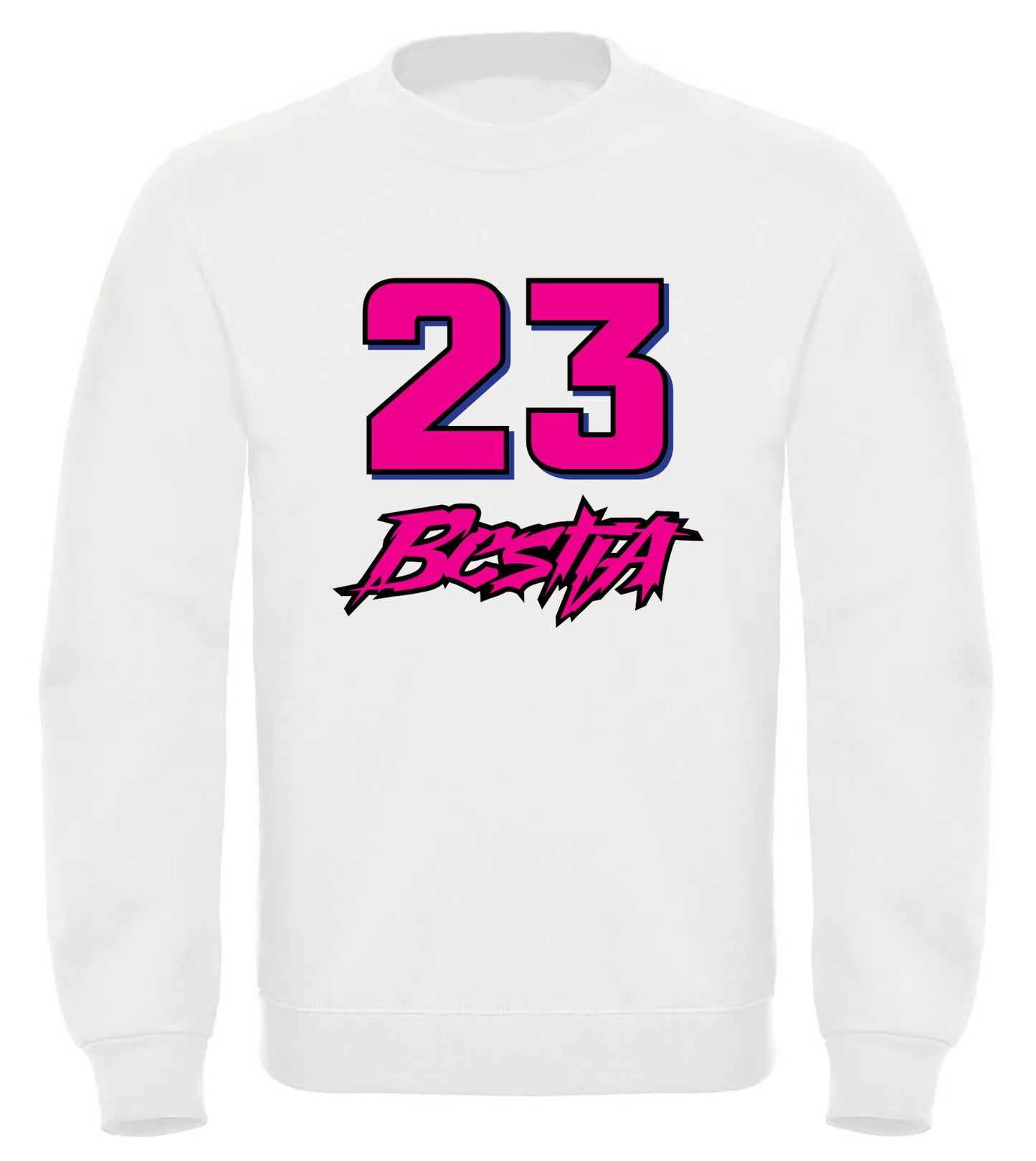 Felpa di Enea Bastianini BESTIA 23