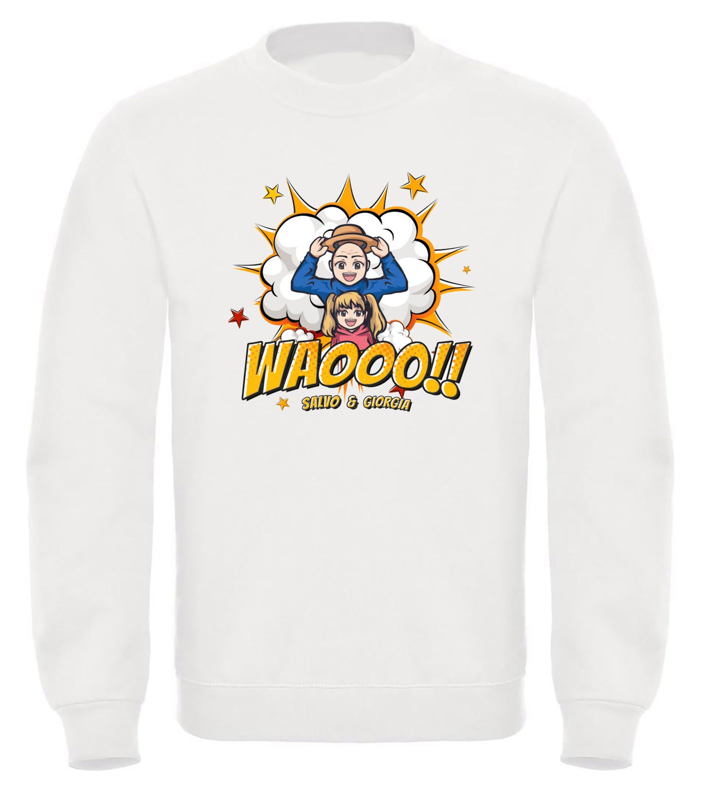 Felpa di Salvo e Giorgia Waooo!!