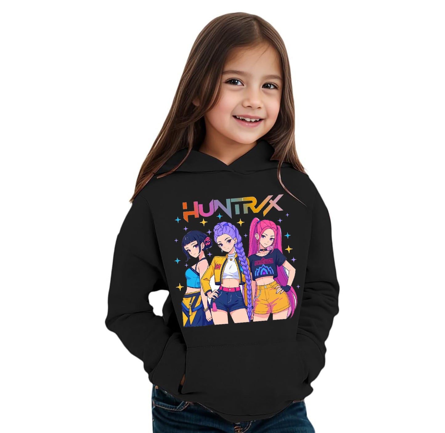 Felpa delle Huntrix - Mira, Zoey e Rumi