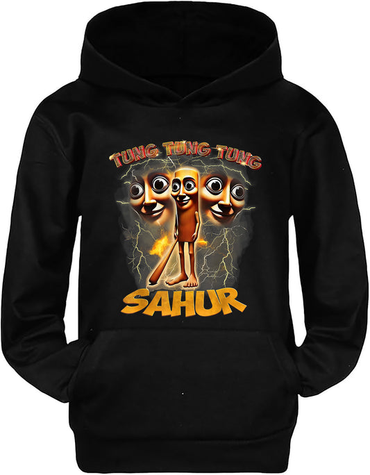 Felpa dei Brain Rot - Tung Tung Sahur