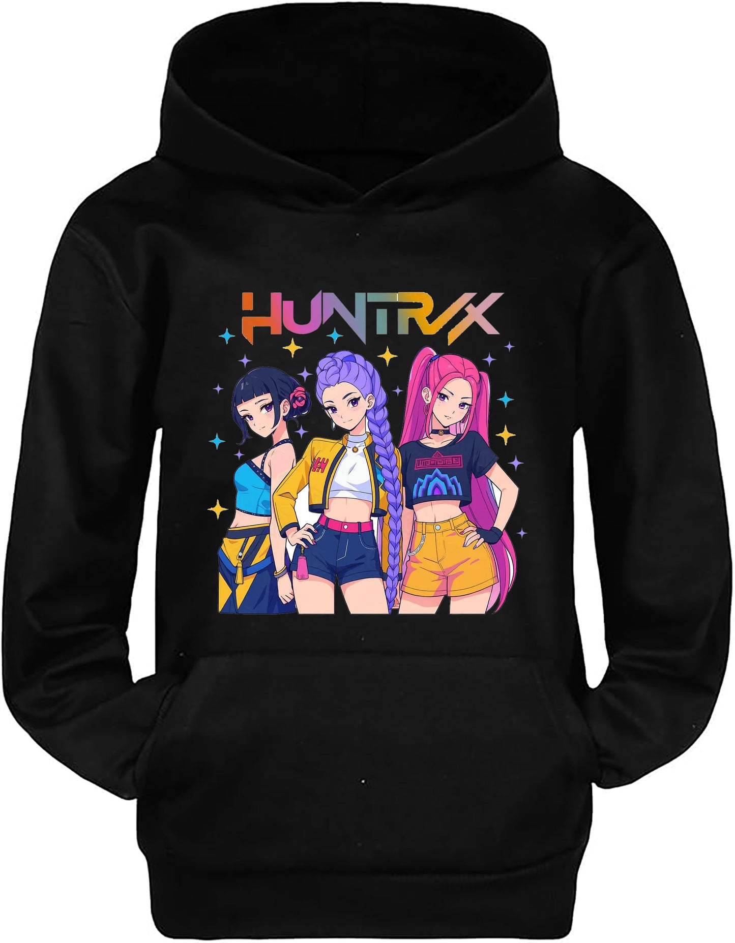 Felpa delle Huntrix - Mira, Zoey e Rumi