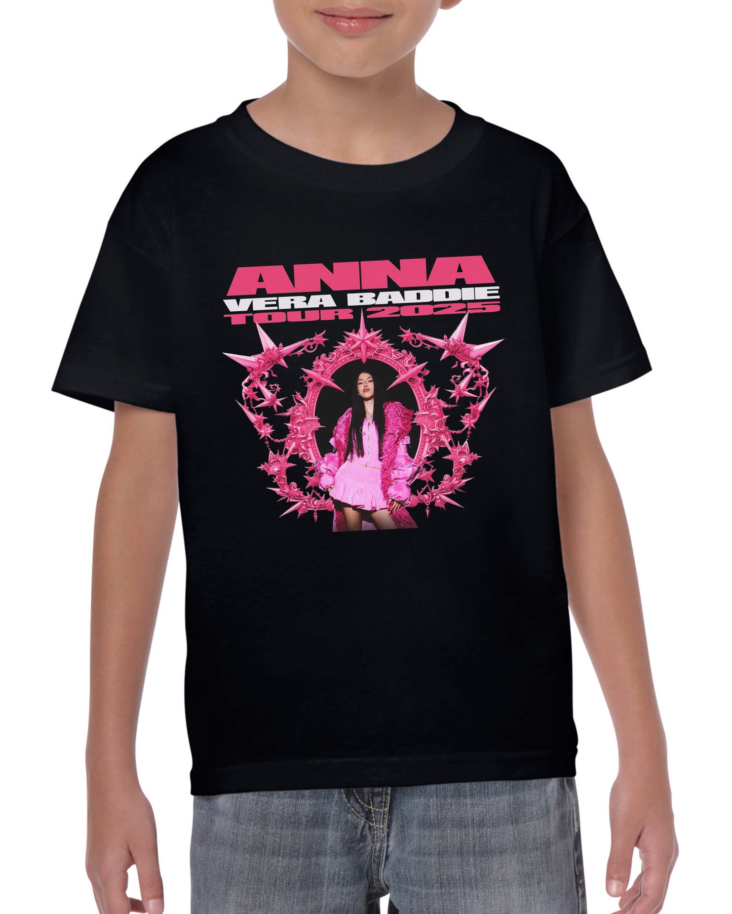 Maglietta di Anna Pepe "Vera Baddie" Tour 2025
