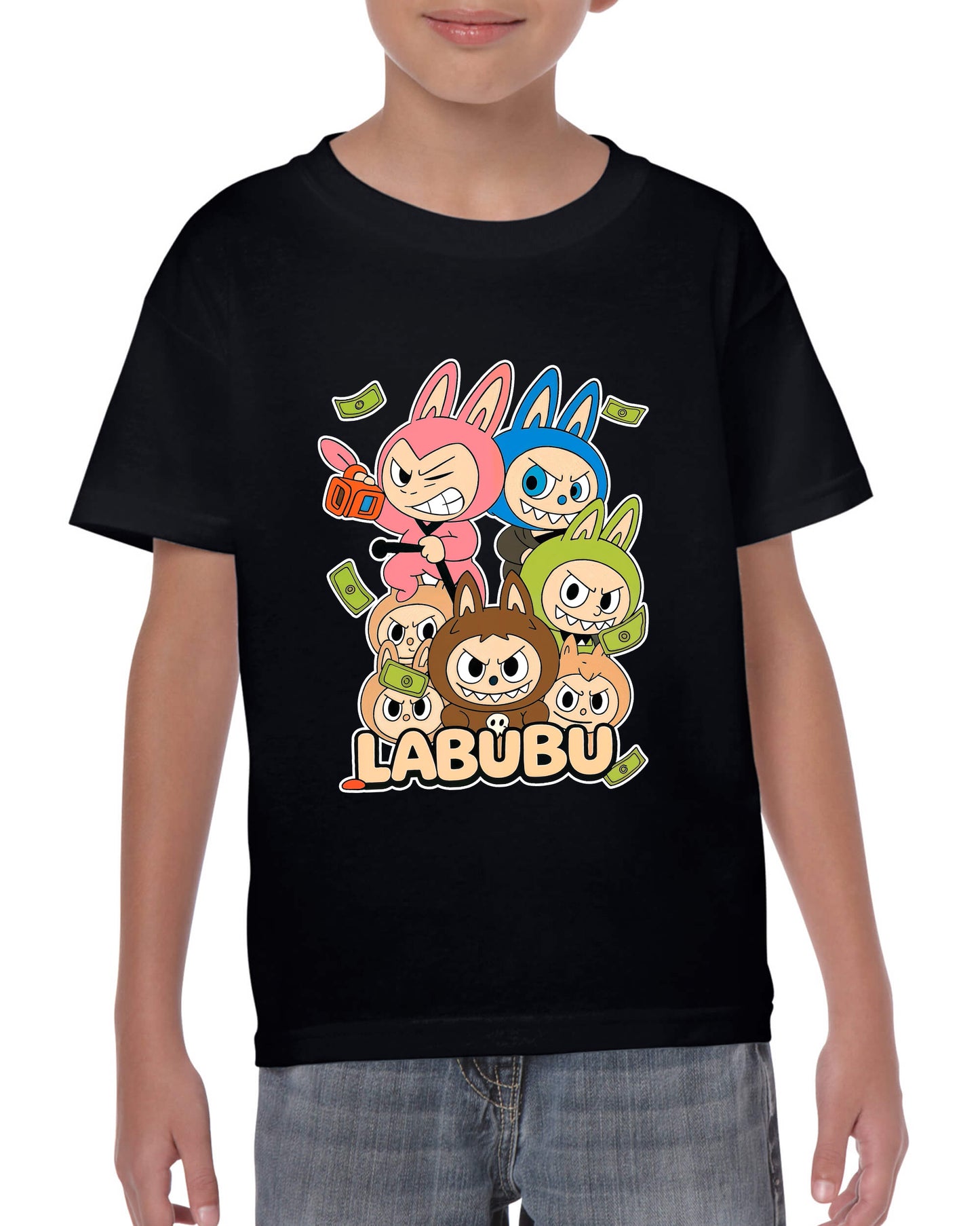 Maglietta pupazzi bambini Labu v.2