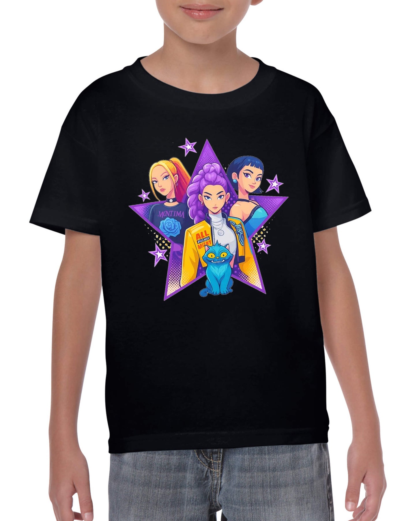 Maglietta di Mira, Zoey e Rumi v5