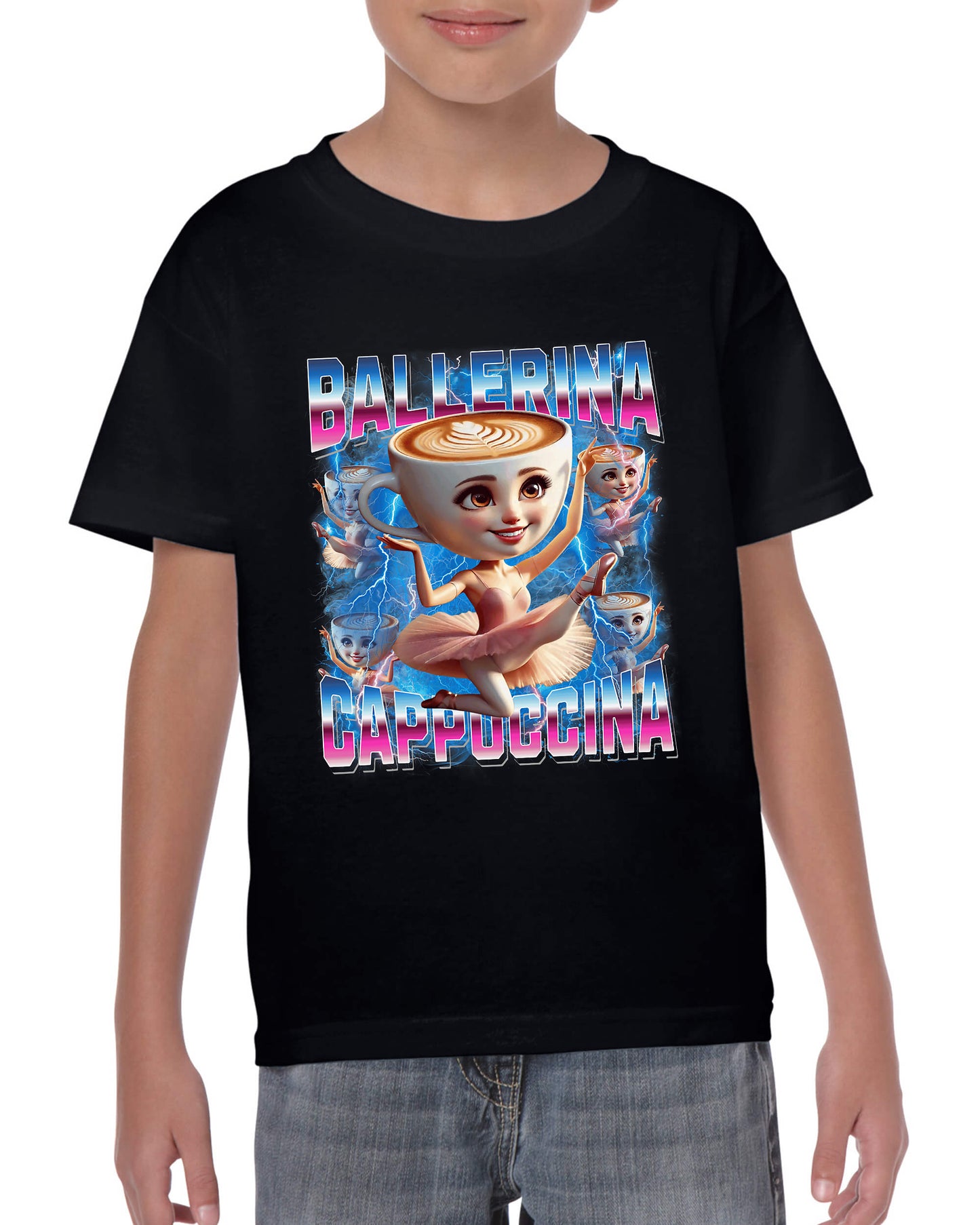 Maglietta dei Brain Rot - Ballerina Cappuccina