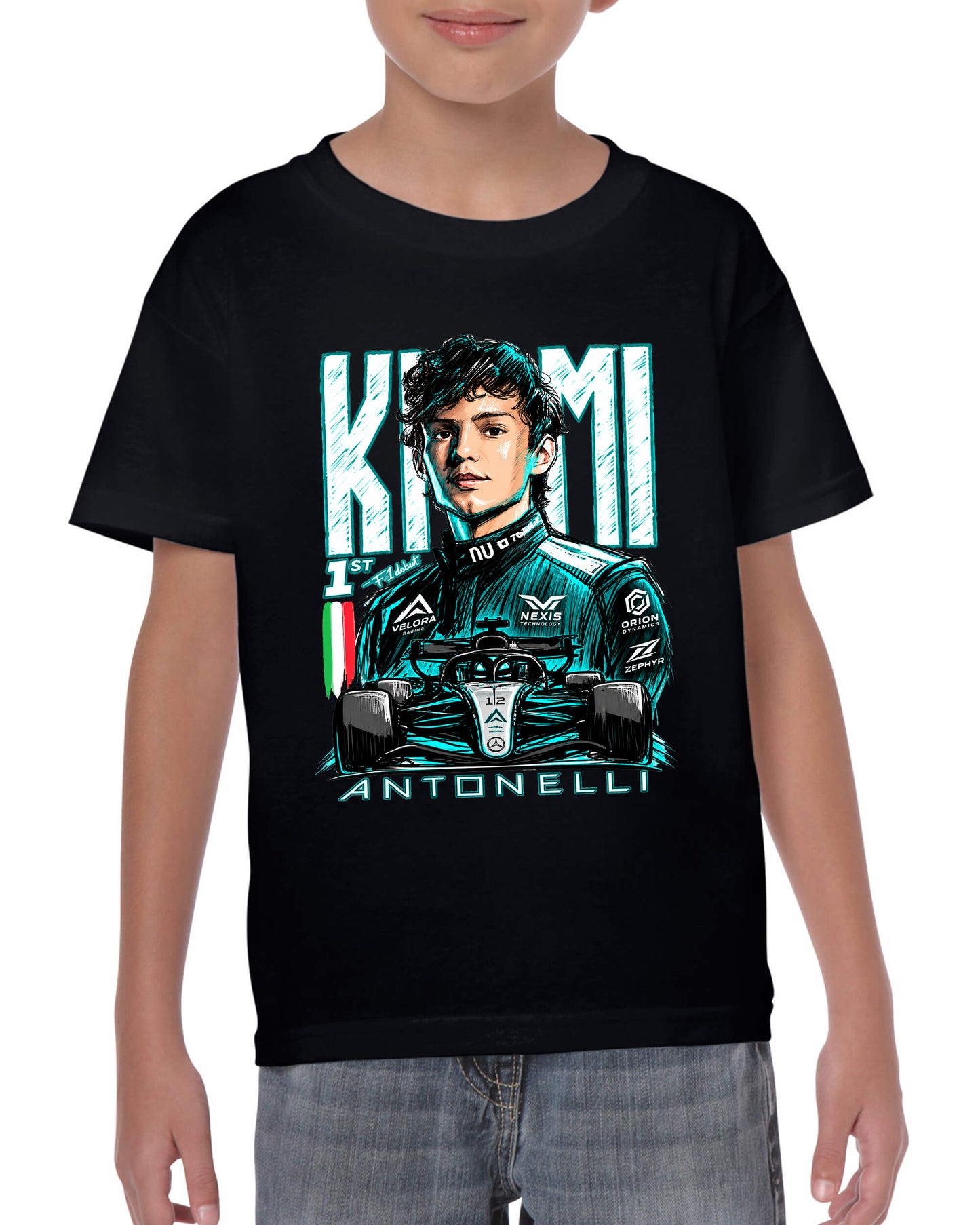 Maglietta di Kimi Antonelli AKA 12 v.2