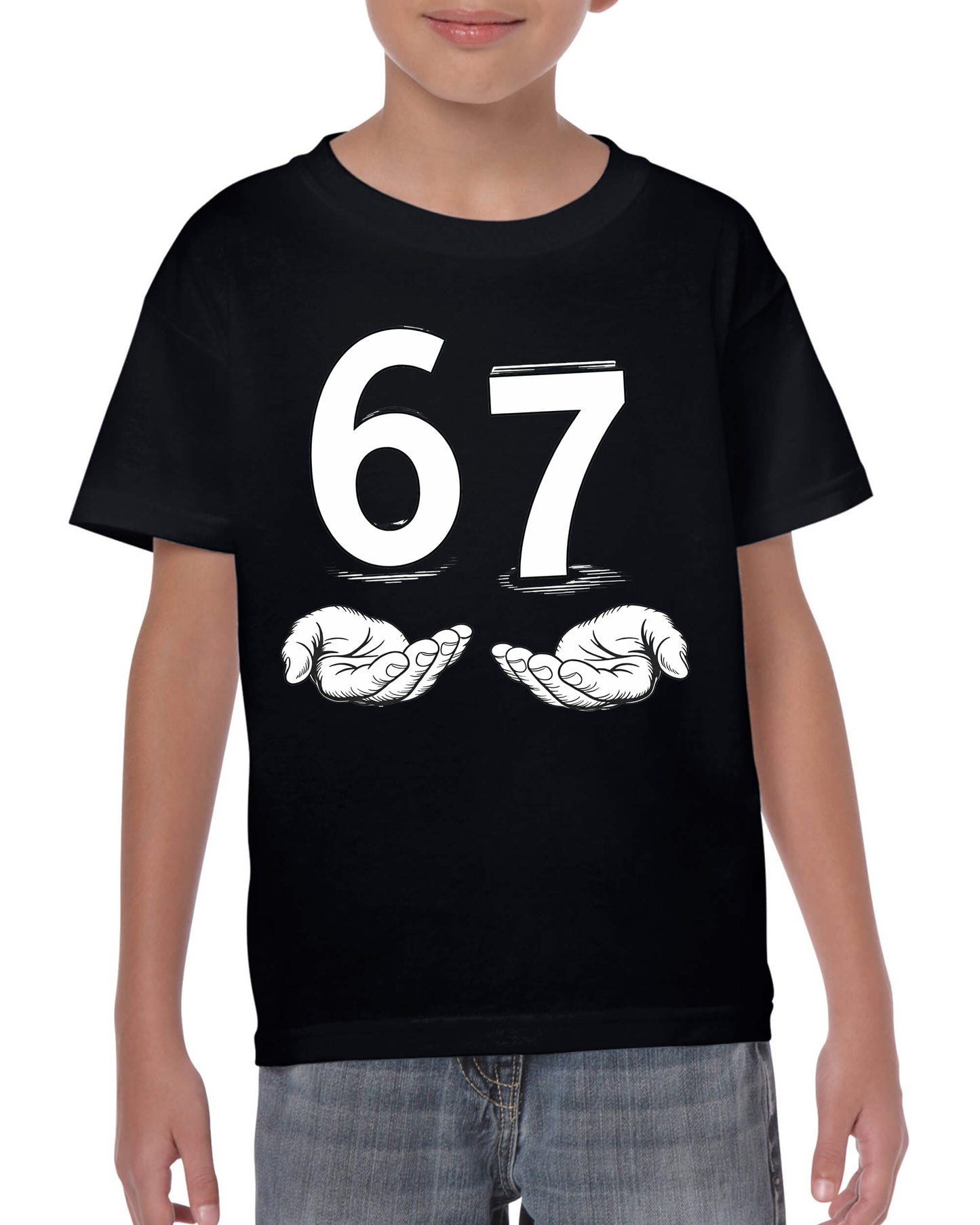 Maglietta 6-7 Meme Six Seven bambini